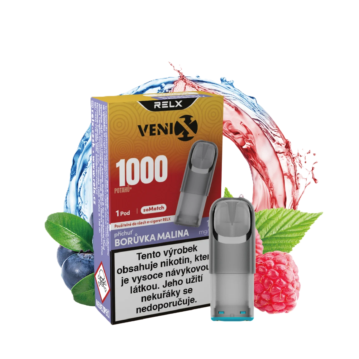 VENIX-RELX soMatch Pod - Blueberry Raspberry (R)