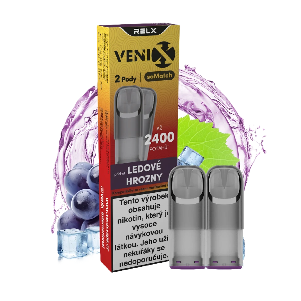 VENIX-RELX soMatch Pod - Grape Ice (2ks) (R)