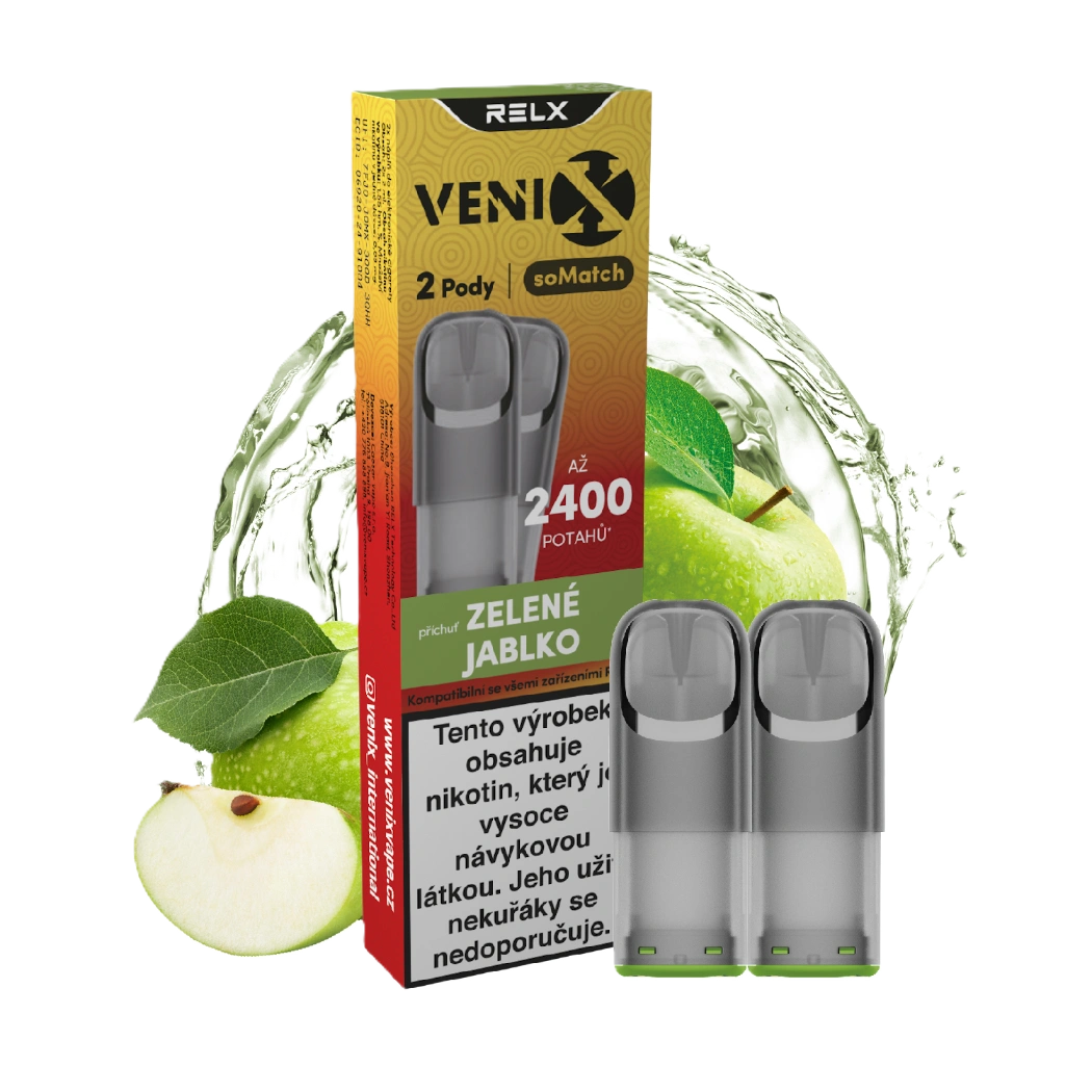 VENIX-RELX soMatch Pod - Sour Apple (2ks) (R)