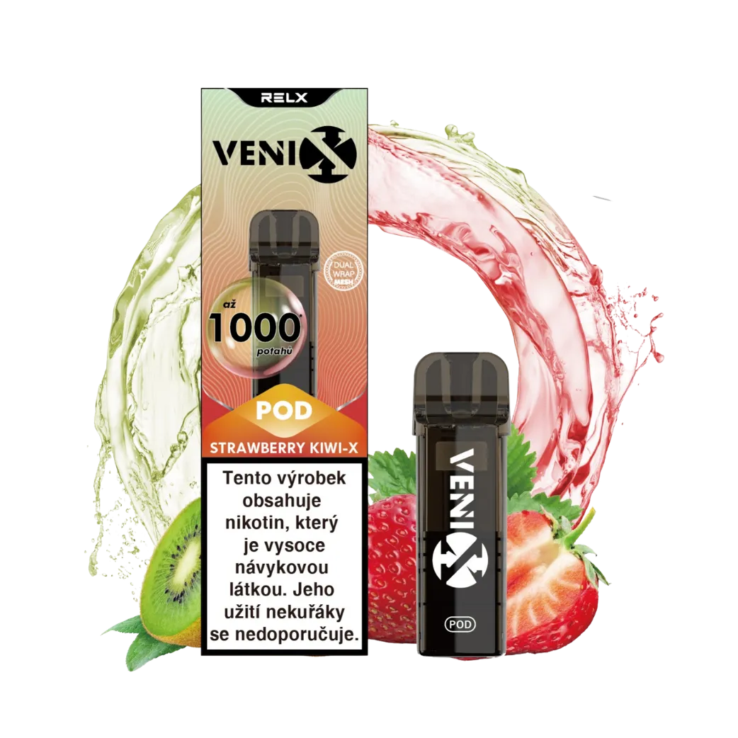 VENIX POD STRAWBERRY KIWI-X 20mg/ml Dual-Mesh (R)