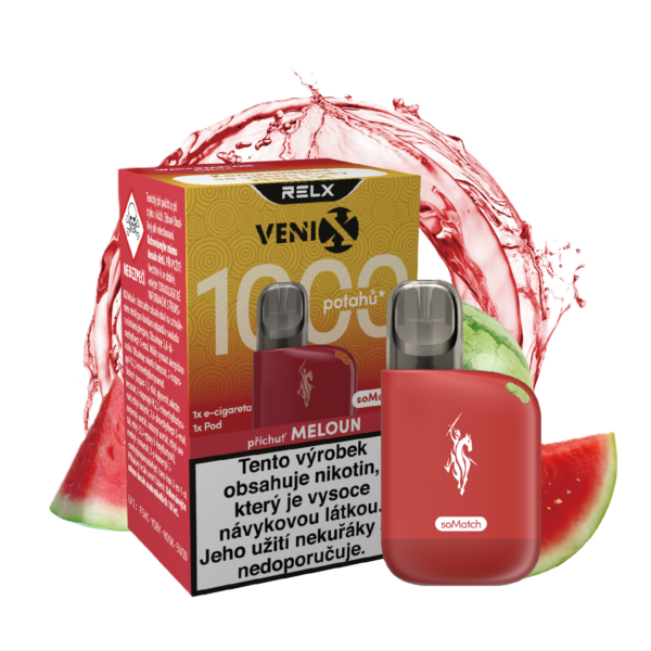 VENIX-RELX soMatch Starter Kit (1+1) Crimson Red - Watermelon Chill