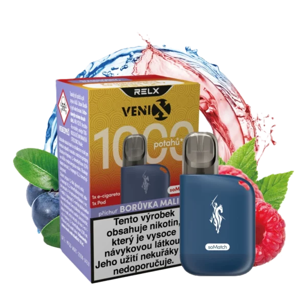 VENIX-RELX soMatch Starter Kit (1+1) Deep Blue - Blueberry Raspberry