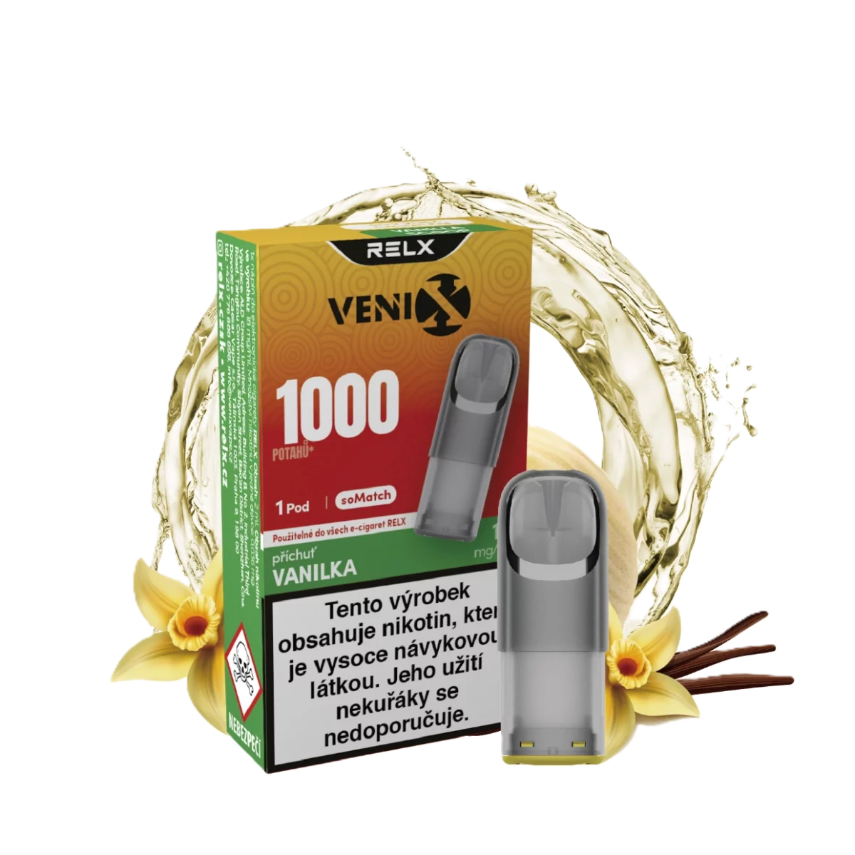 VENIX-RELX soMatch Pod - Vanilla Scoop