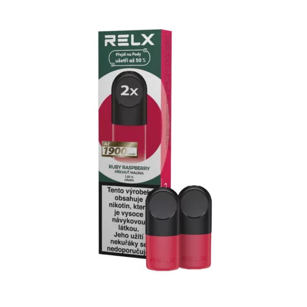 RELX Náhradní Pod – Ruby Raspberry (malina) 2 ks (R)