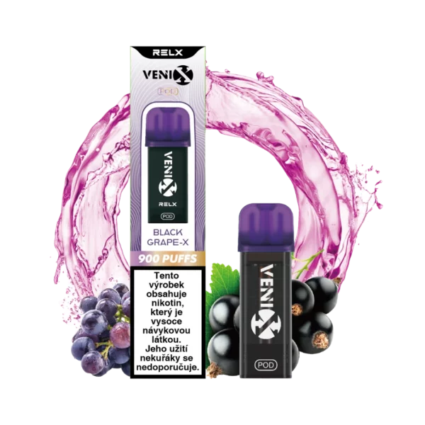 VENIX POD BLACK GRAPE-X 20mg/ml (Q)