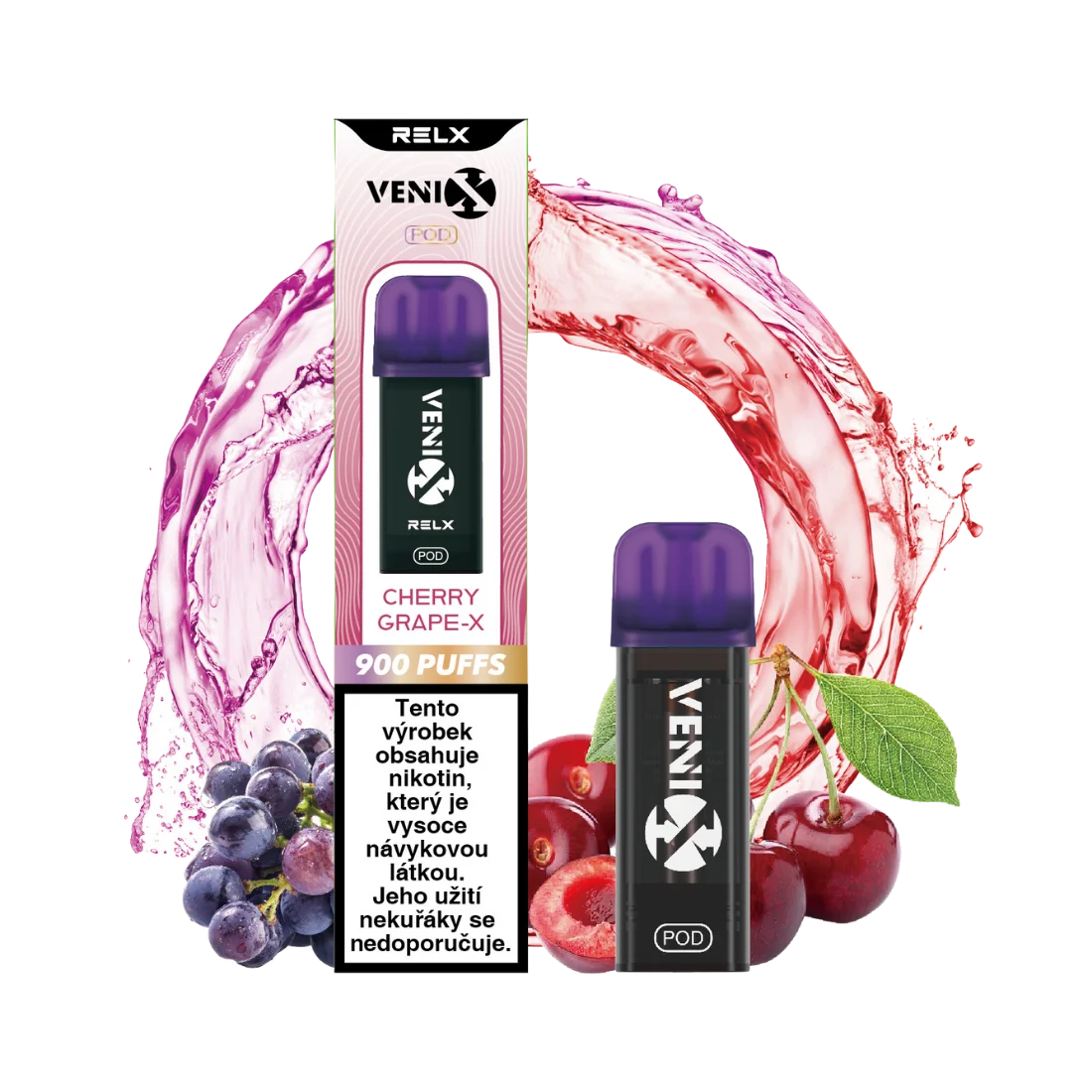 VENIX POD CHERRY GRAPE-X 20mg/ml (Q)