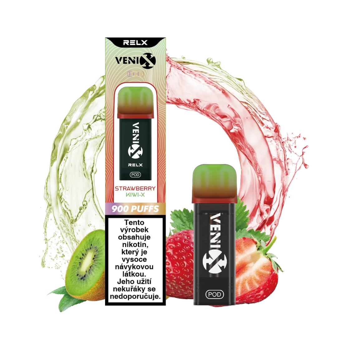 VENIX POD STRAWBERRY KIWI-X 20mg/ml (Q)