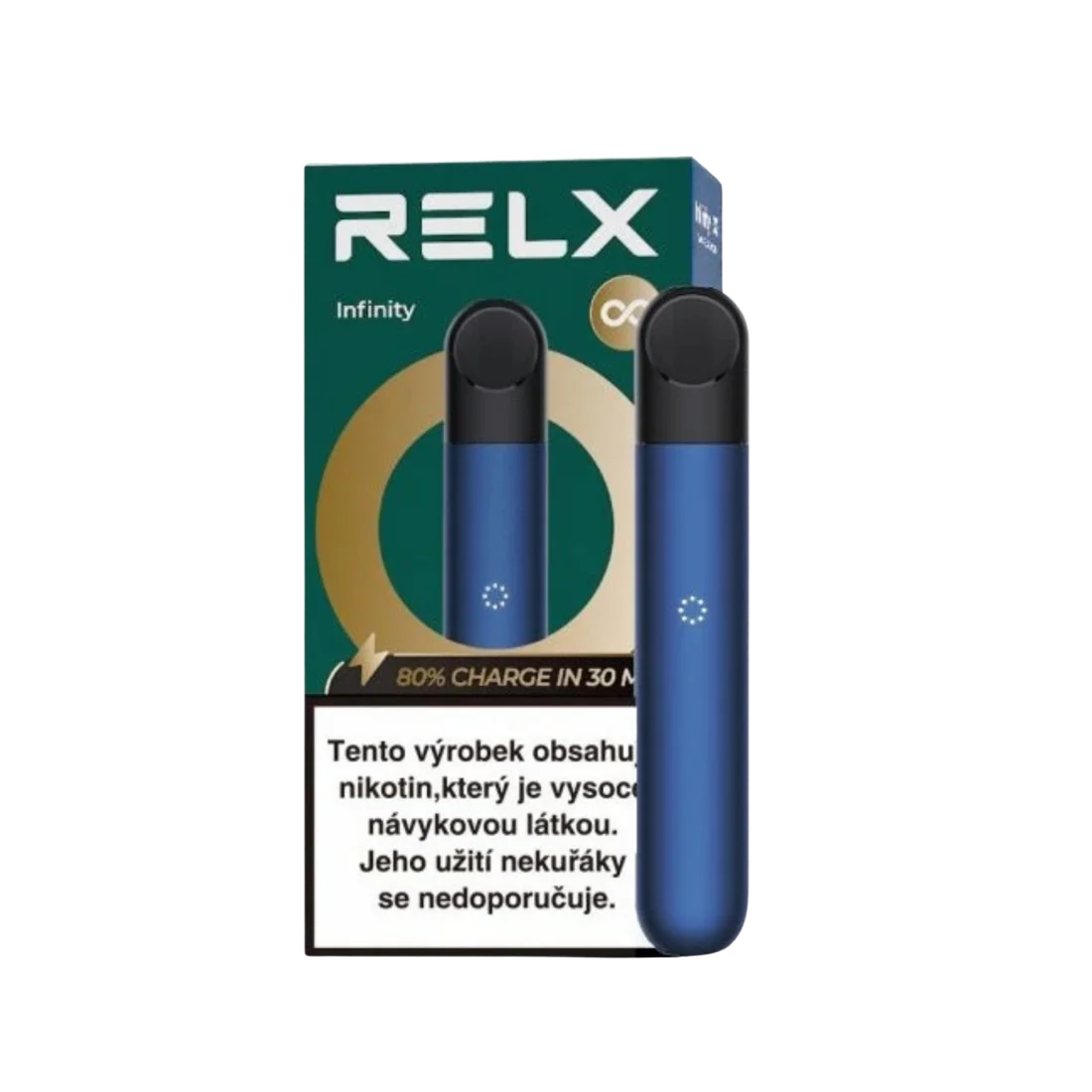 RELX Infinity zařízení – modré