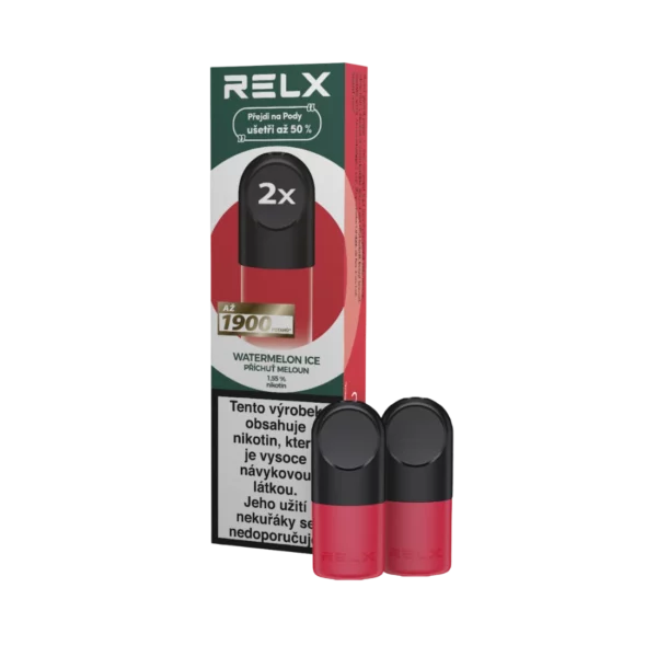 RELX Náhradní Pod – Watermelon Ice (meloun) 2 ks (Q)