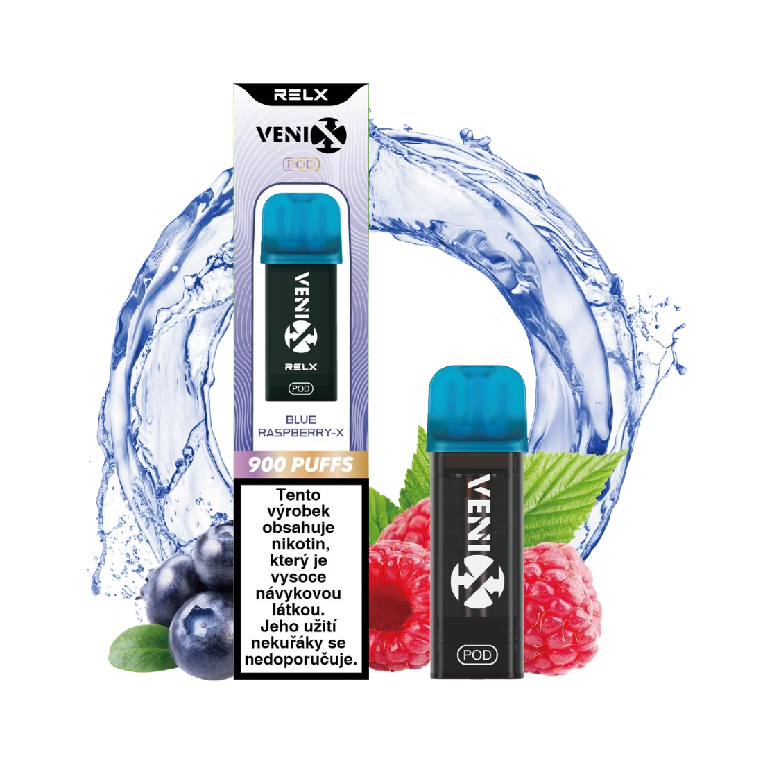 VENIX POD BLUE RASPBERRY-X 20mg/ml (R)